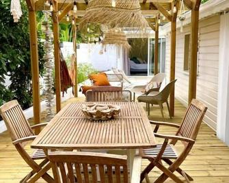 Wahoo lodge, piscine privée, orient bay - Grand-Case - Patio