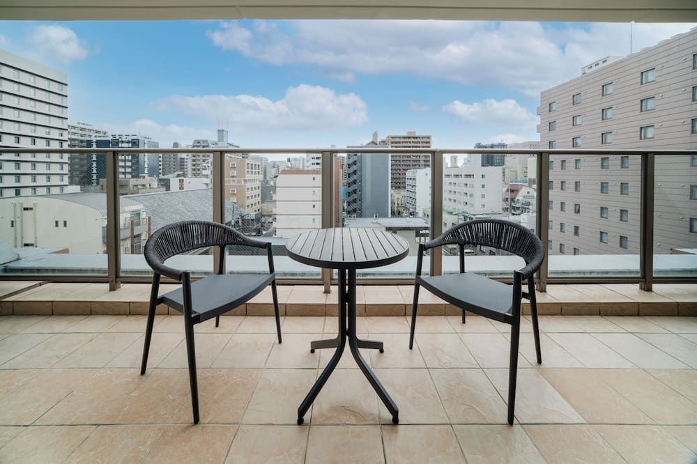 هوتل ماي ستايز فوكوكا تنجين ميامي - فوكوكا - شرفة