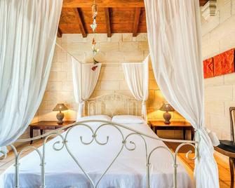 Room 'Masseria Copertini - Geco' with Wi-Fi and Air Conditioning - Vernole - Camera da letto