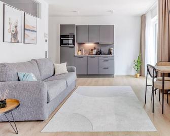 limehome Münster Von-Steuben-Str - Digital Access - Münster - Wohnzimmer
