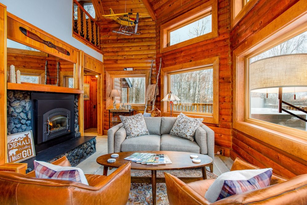 Queens Birch Lodge - Eagle River - Sala de estar