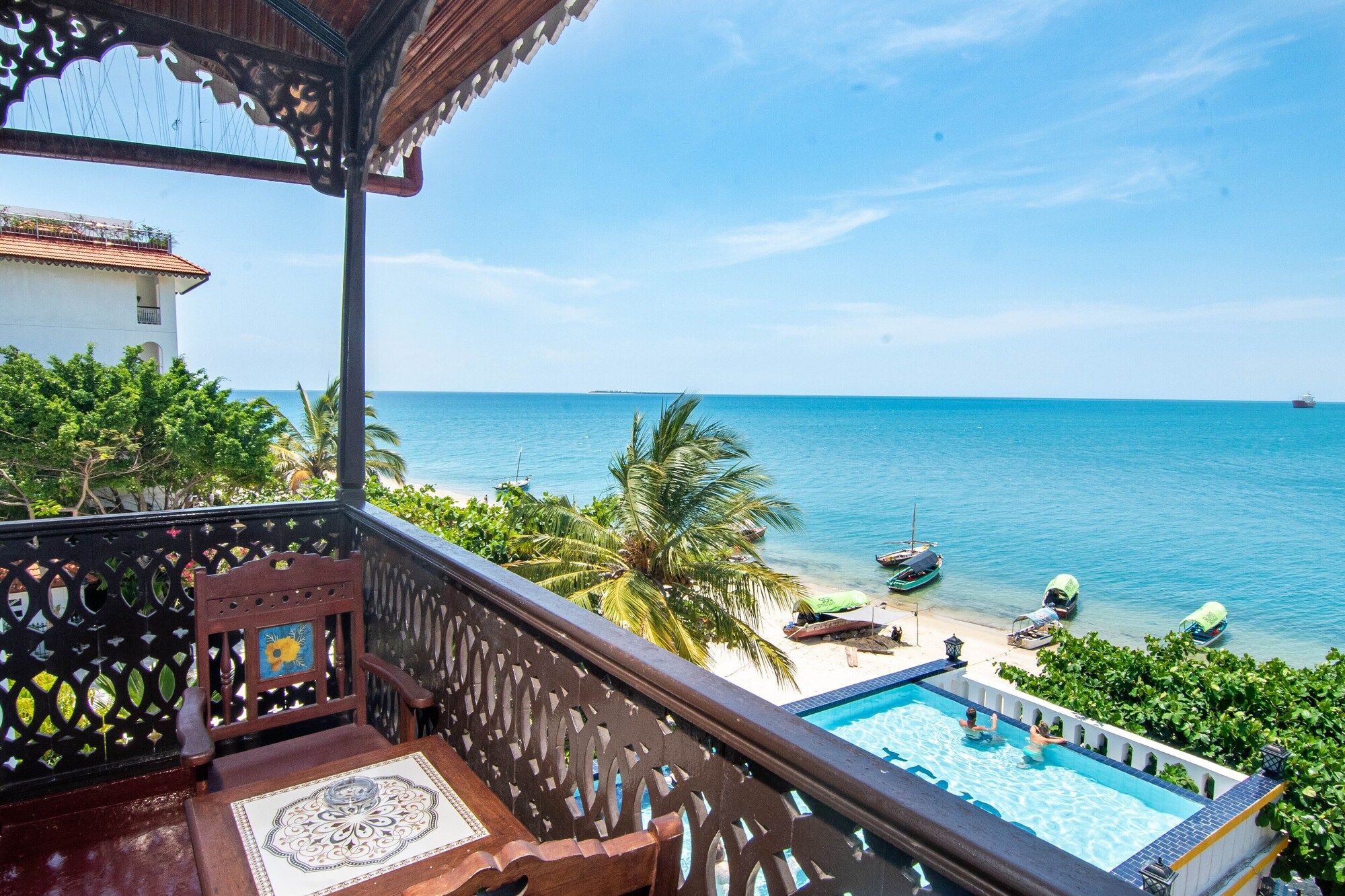 Tembo House Hotel - Zanzíbar - Balcón