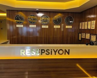 Hotel Bulut - Erzincan - Front desk
