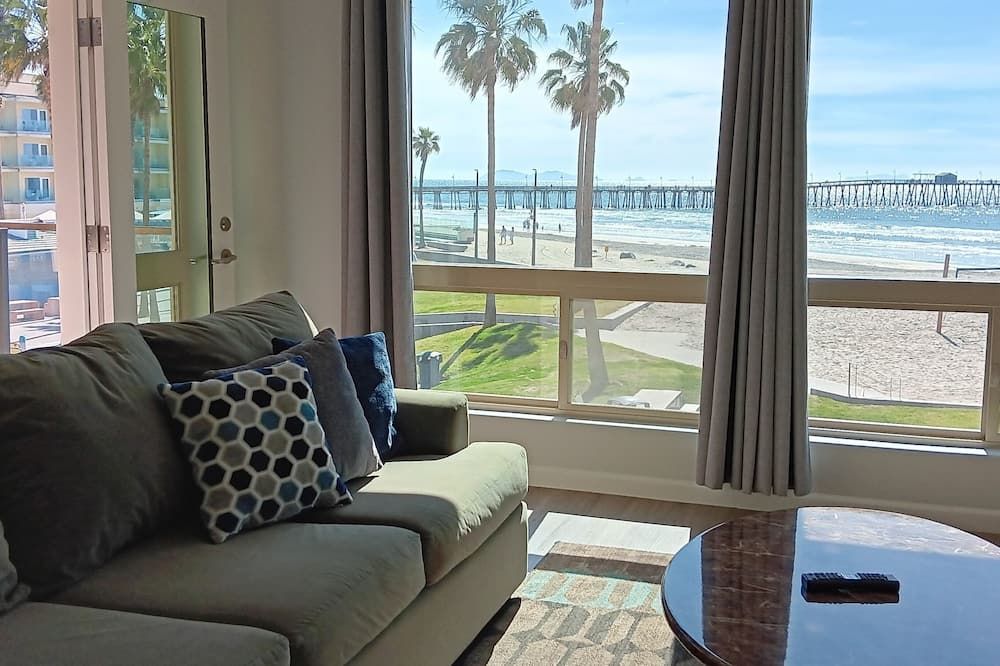 Beach Front Condo! San Diego-Imperial Beach-Coronado dod, Military Welcome! - Imperial Beach - Balcón
