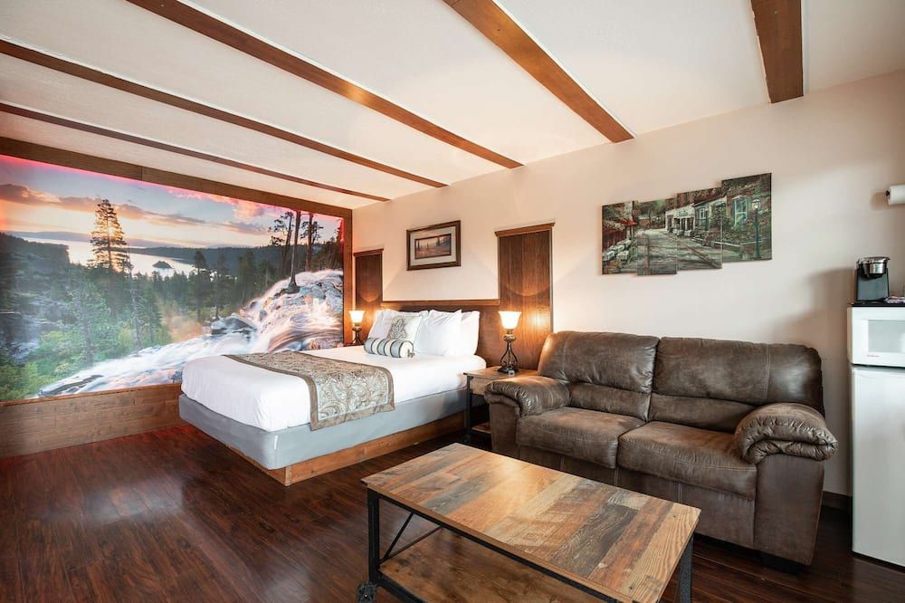 Sandpiper - Queen Studio Room at Wanderlust Inn, Pet Friendly - Ocean Shores - Chambre