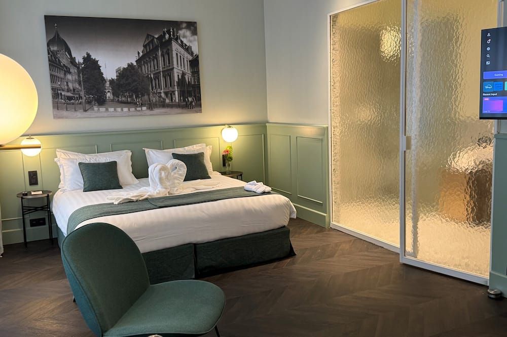 Amosa Liège City Centre Hotel - ליג' - חדר שינה