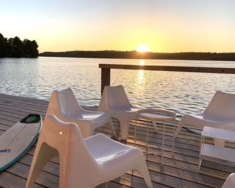 Holiday feet in the water, private pontoon - Soustons - Balcon