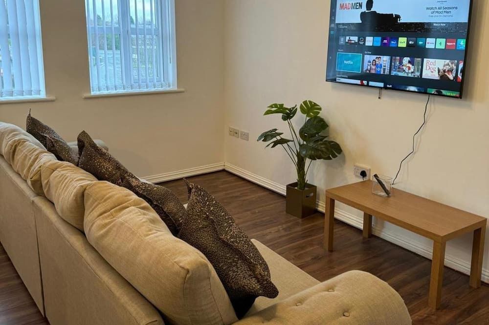 أبات سليبس5 باركج نيتفليكس نير سيتي سنتر/اتيهاد - مانشستر - غرفة معيشة