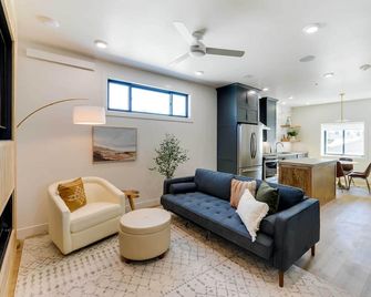 The Lofts on 89 Condo Near Bridger Natl Forest! - Afton - Living room