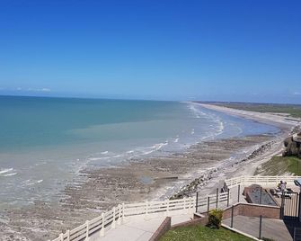 4 pers. 60m2 . apartment with side sea view. 50m from the beach. - Mers-les-Bains - Playa