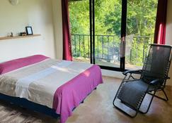 Departamento Completo con Vista al Jardín y a 5 Minutos de la Playa - San Pedro Pochutla - Bedroom