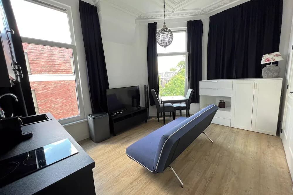 Beautiful 1 bedroom apartment in the centre of Rotterdam - Rotterdam - Living room