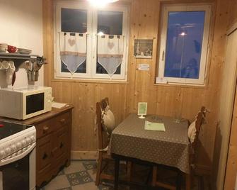 Les mélèzes - Le Mont-Dore - Salle à manger