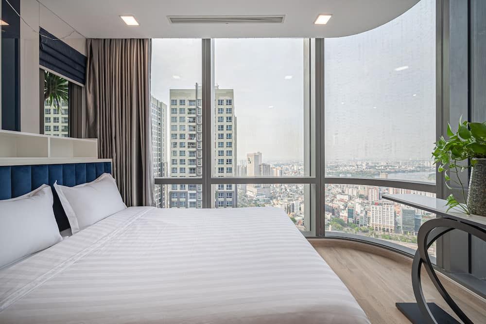 Landmark 81 - Unique Condotel - הו צ'י מין סיטי - חדר שינה