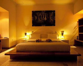 Taman Senang - Private Pool Villas - Gili Air - Pemenang - חדר שינה