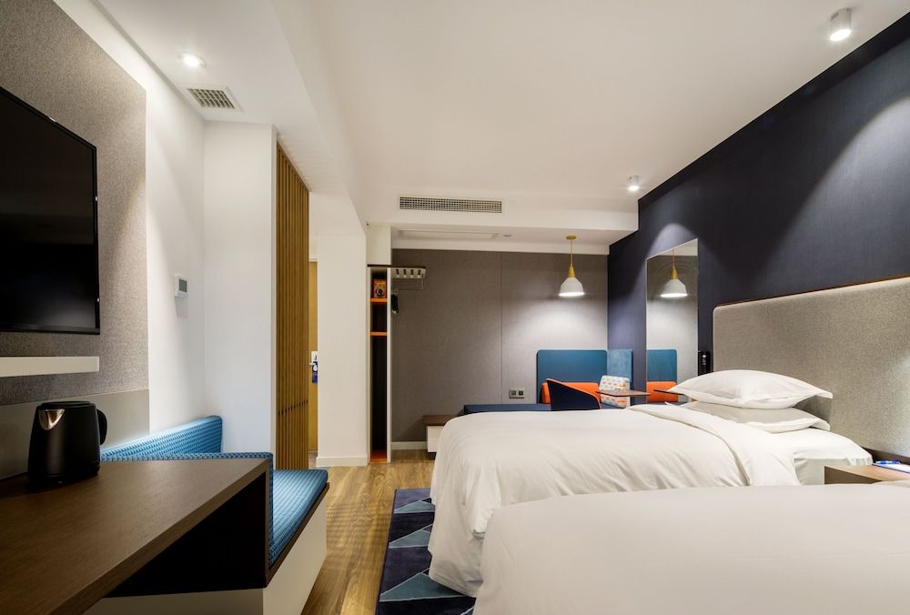 Holiday Inn Express Shaoxing Paojiang By IHG - שאושינג - חדר שינה