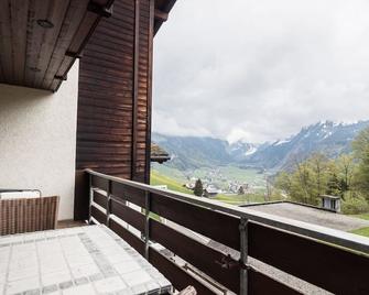 Apartment Chalet Murmeli by Interhome - Engelberg - Balcony