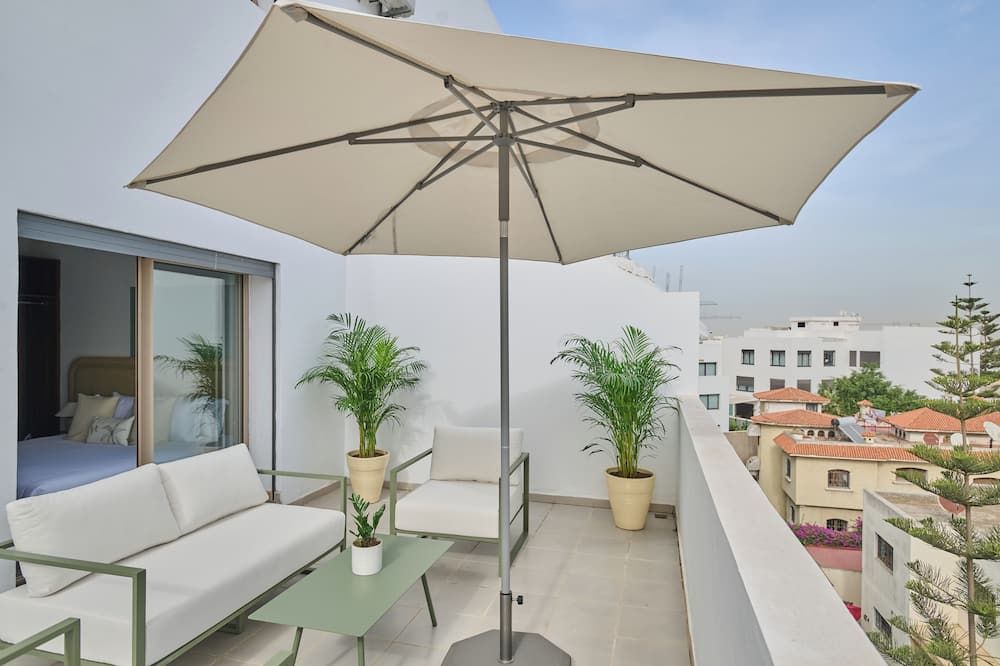 Stayhere Casablanca - Oasis Residential Living - Casablanca - Balkon