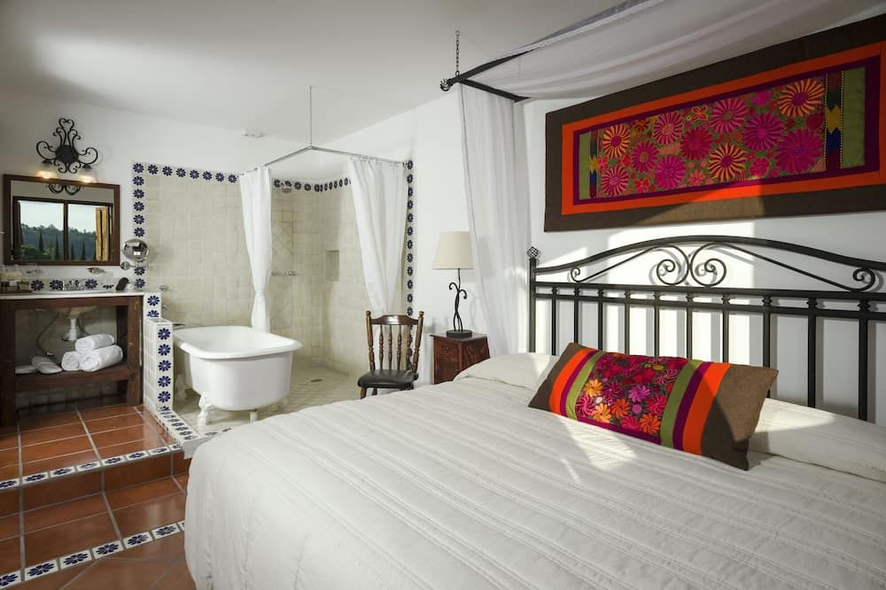 Hotel Tapalpa de Mis Amores - Tapalpa - Camera da letto