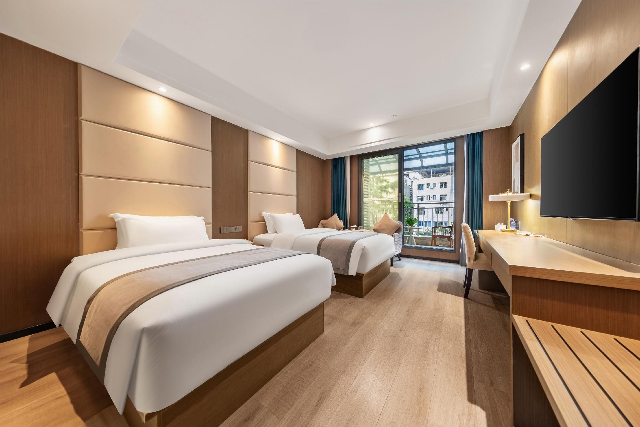 Ziyun Hotel - Mianyang - Camera da letto