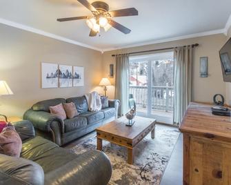 Dog Friendly-Overlooking River-Next to Ouray Hot Springs-Fiber Optic WiFi - Ouray - Living room