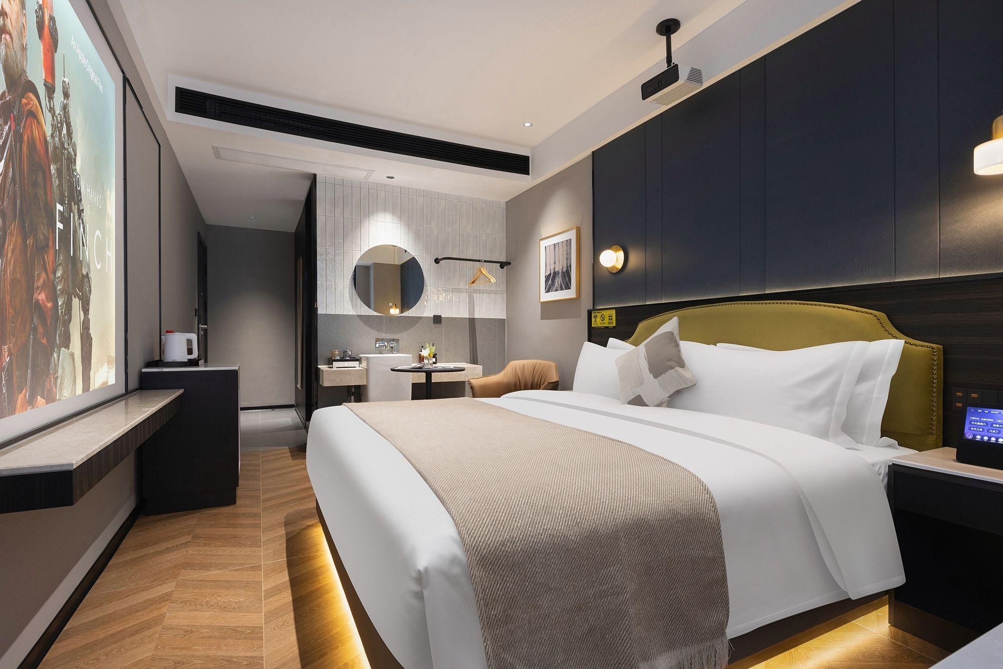 Baitang Hotel Lab (Changsha Wuyi Square Branch) - צ'נגשה - חדר שינה