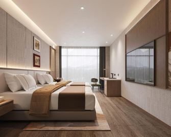Yunju Hotel (Nanjing South Railway Station Tianlongsi Metro Station Branch) - Ναντσίνγκ - Κρεβατοκάμαρα