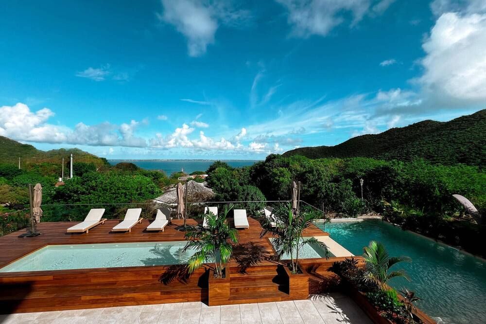 AURA 1 - Luxury with Private Pool and View in Anse Marcel - Marigot - Pool