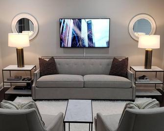 Luxury Main St. Condo With Balcony - Greenville - Living room