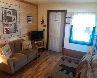 Cozy Cabin Getaway in the Adirondack Mountains in Blue Mountain Lake, New York - Blue Mountain Lake - Living room