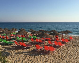 Stylish Duplex With A Breathtaking View Over The Ionian Sea - Parga - Strand