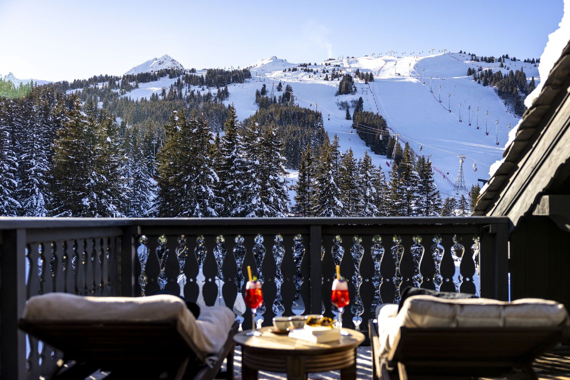 Le Lana - Courchevel - מרפסת