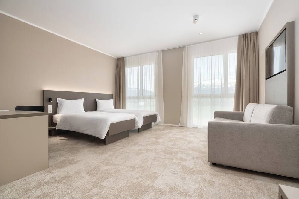 b-smart motel Schaan - Schaan - ห้องนอน