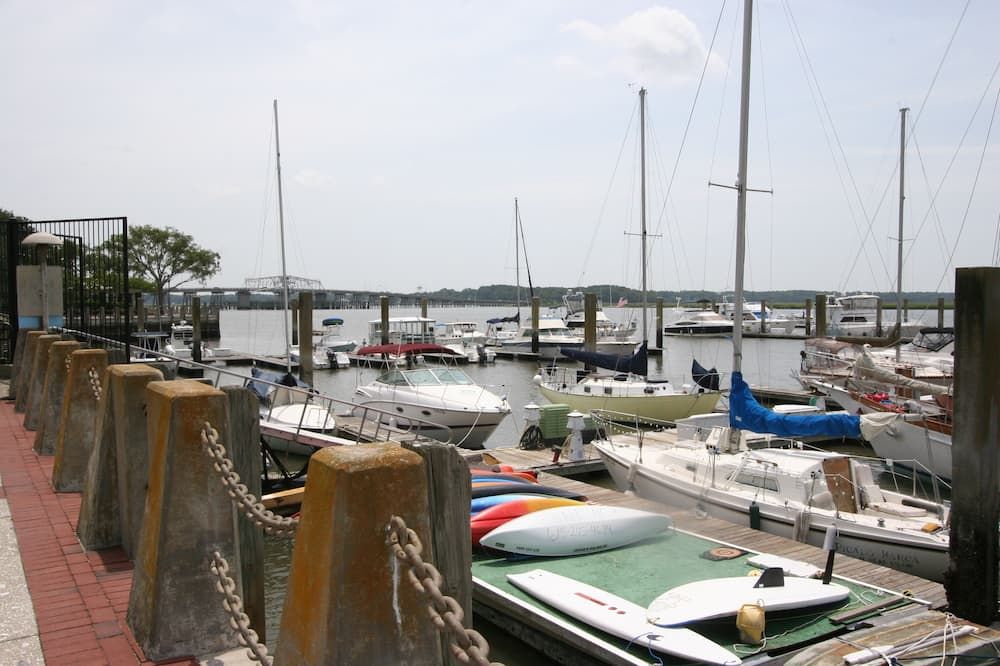 Outdoors view view of Carriage House Under Live Oaks In Historic Beaufort Sc
