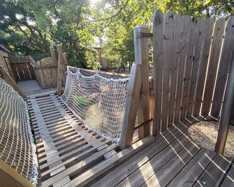 Family-friendly cottage in nature, near Lake Esparron and the Verdon Gorges - Saint-Julien - Balcony