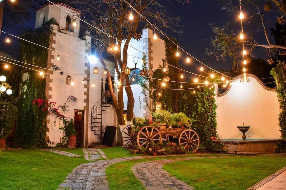Private Room Inside A Colonial Hacienda - מקסיקו סיטי - בניין