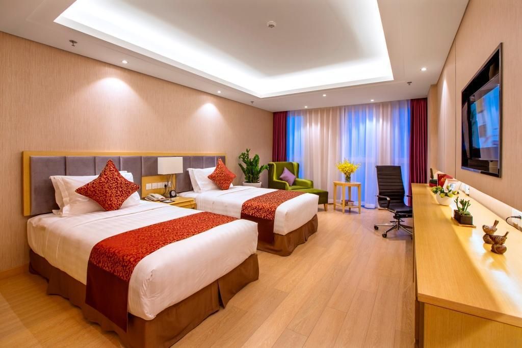 Ariva Tianjin Zhongbei Serviced Apartment - טיאנג'ין - חדר שינה