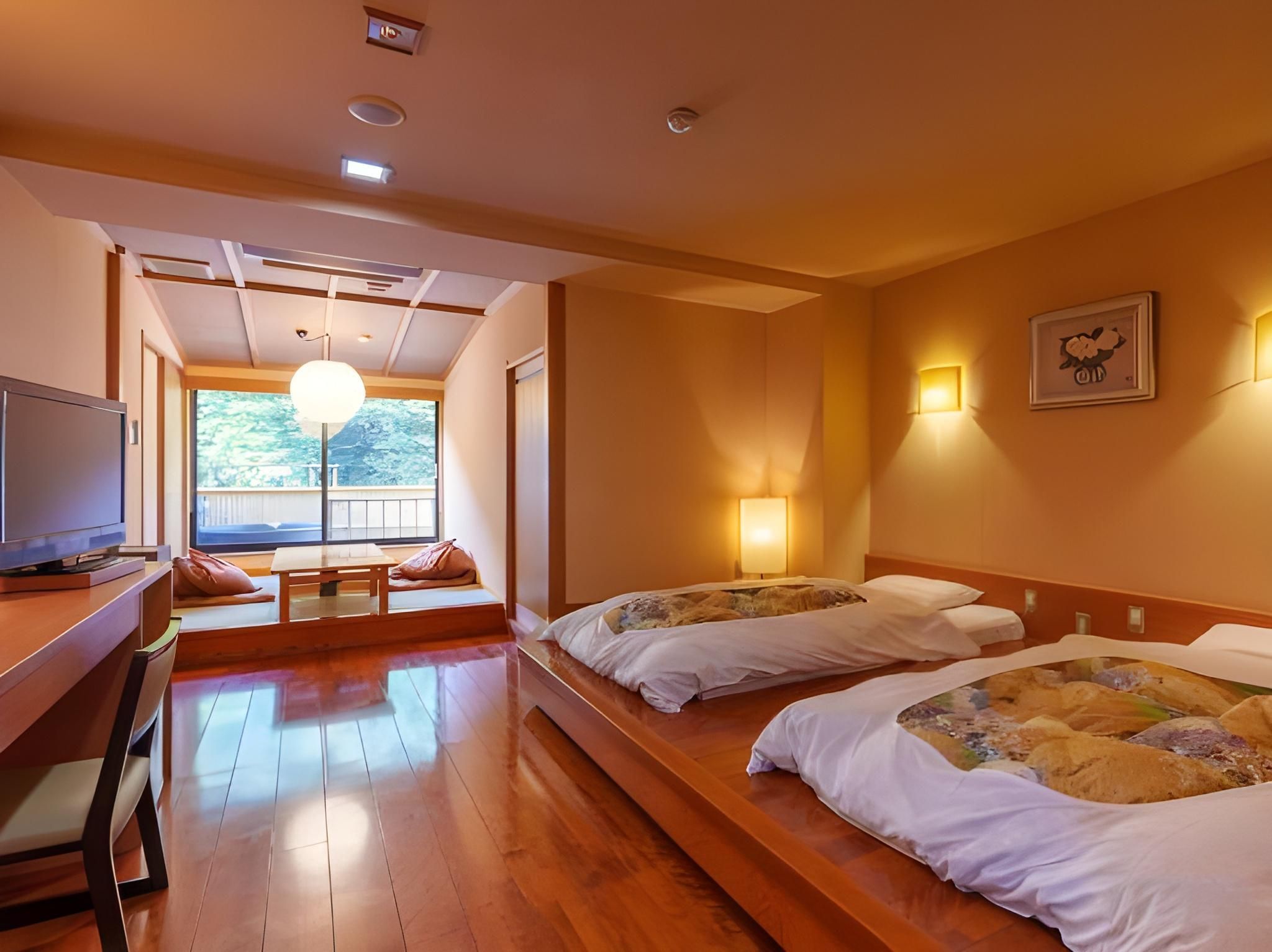 Sento Ryokan - Toyooka - Schlafzimmer