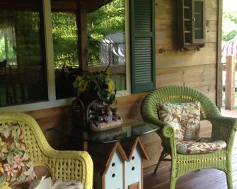 Mountain Cabin with Loft and Wrap Around Porch !!! Close to the Dragon - Robbinsville - Patio