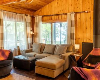 Welcome To Sugar Shore! An Up North Cabin Paradise On Pristine Sugar Lake - Cohasset - Living room