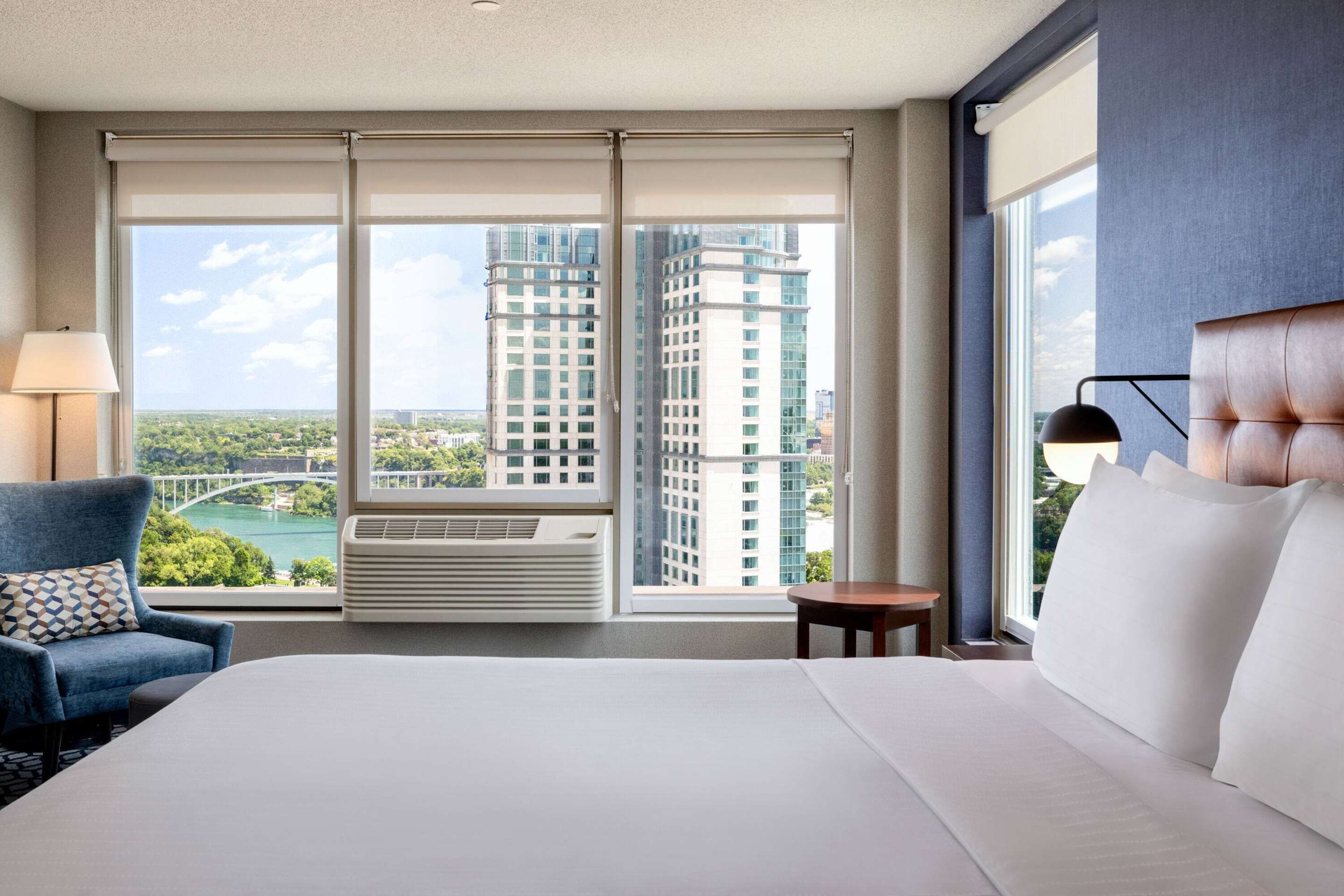 Bedroom view of Wyndham Fallsview Hotel