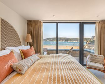 Harbour Beach Club & Hotel - Salcombe - Ložnice