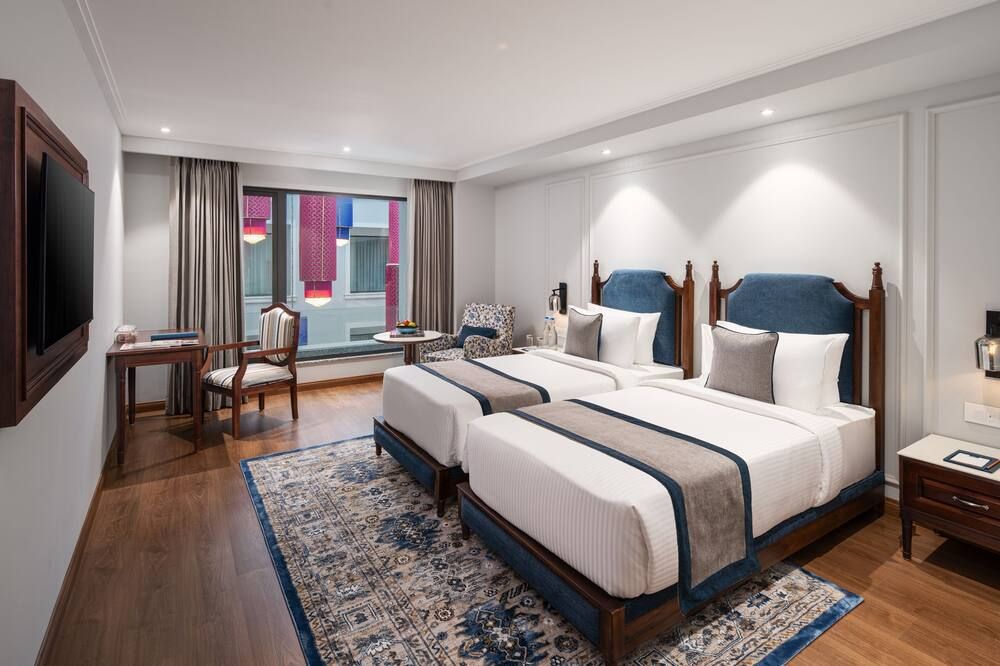 Mj Sarovar Portico Haridwar - הארידוואר - חדר שינה