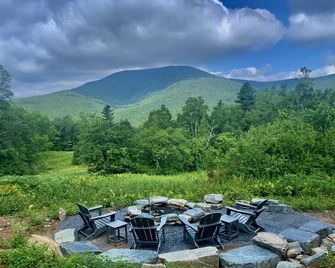 Vermont house in stunning private country setting and 360 degree panoramic views - Manchester - Patio
