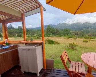Mágica Yurta con vista a Iguaque - Boyaca - Balcón