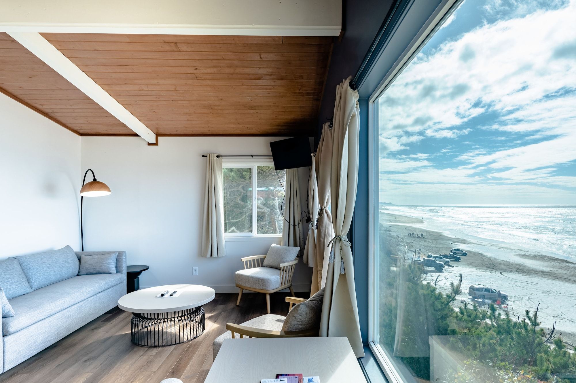 Seagull Beachfront Inn - Lincoln City - Wohnzimmer