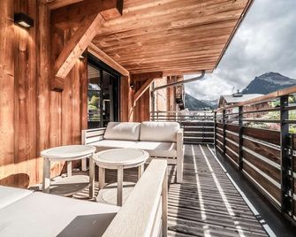 Portes Du Pleney 203 Exceptionnel T5 Pour 8 Personnes Au Pied Du Pleney - Morzine - Balkon