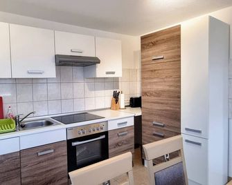 Apartment-Private Bathroom-Classic-Valley view-Fewo 3 - Dobel - Kitchen