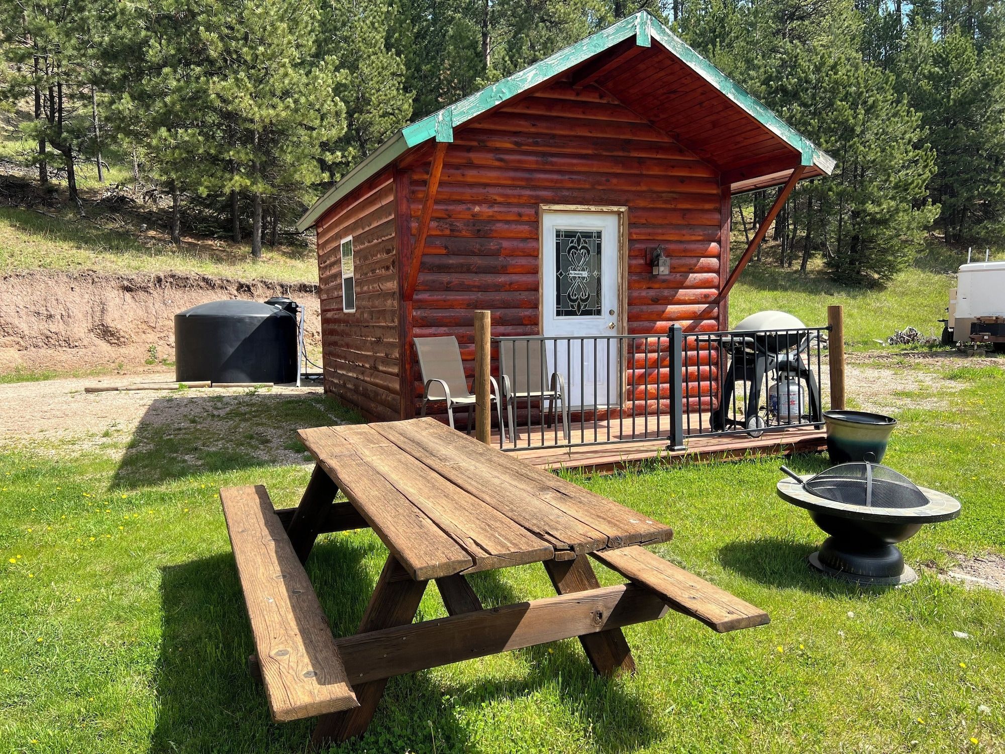Galena Road Cabins - Deadwood - Patio