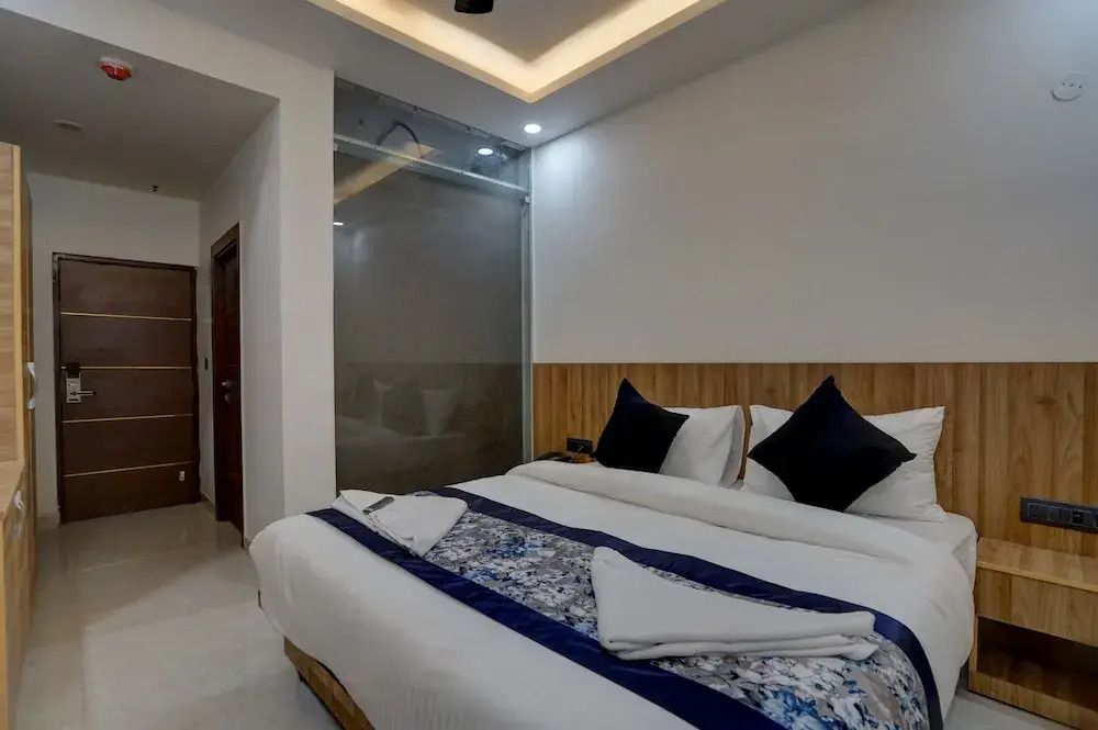 Townhouse Grand Address Hotel And Banquet - Ghaziabad - Schlafzimmer